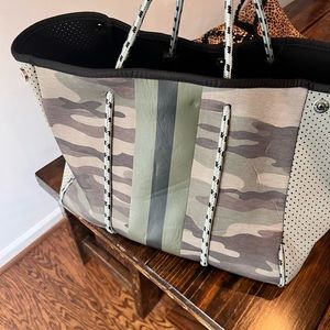 Camo Neoprene Tote